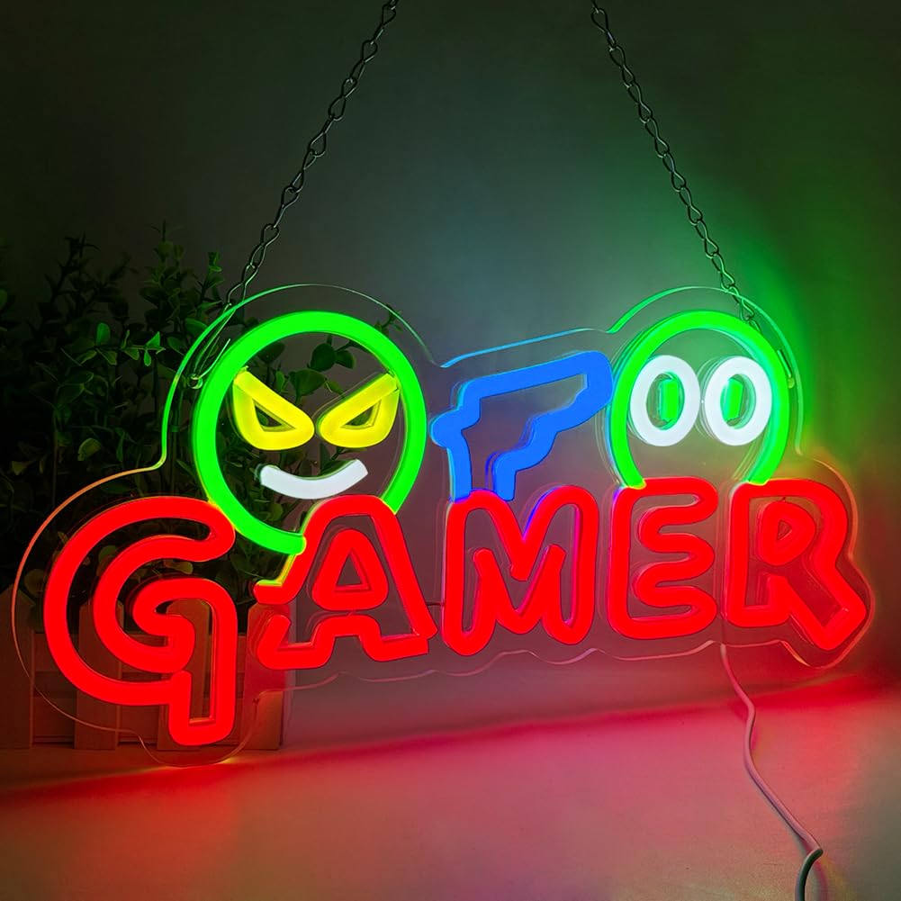 Party Games Graduation - Gamer Neon Sign LED Wandlamp Aanpasbare