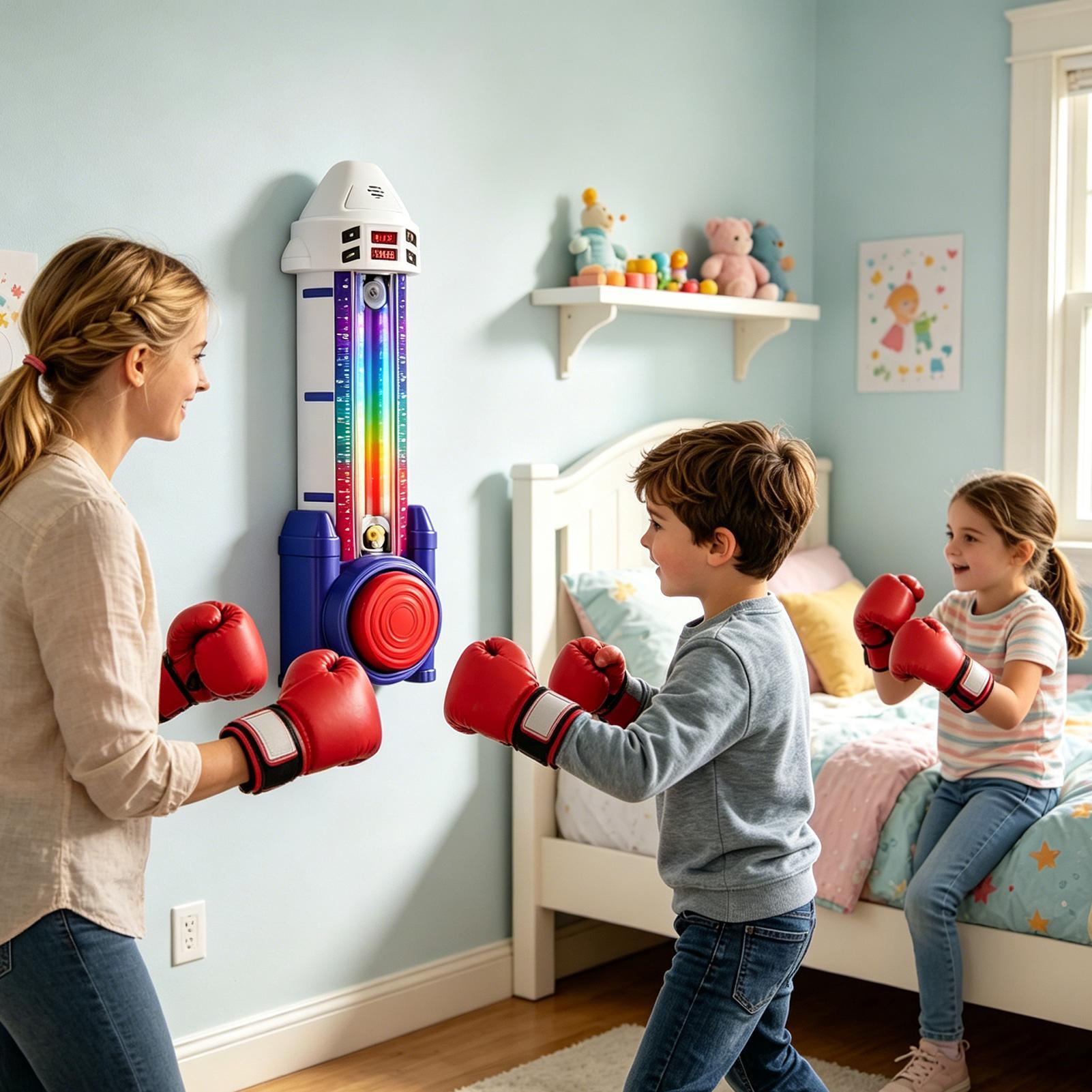 Party Games No Equipment - 4 Modi Kinder Fitnessapparatuur met Lichtgevende