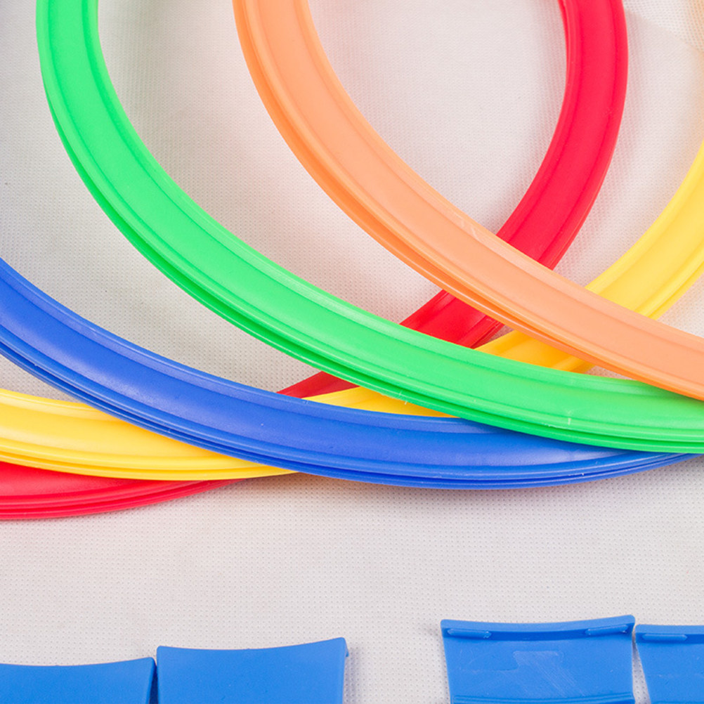 Ring Toss Outdoor - 10-delige 28cm ringgooi-spelset voor kinderen met