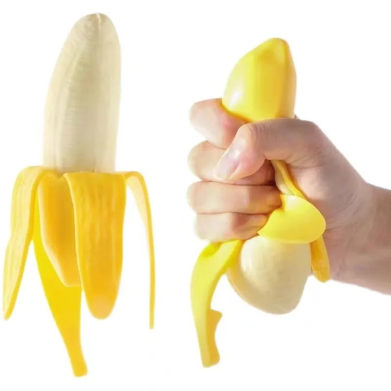 Party Games Graduation - Schattige Fruit Squishy Stressballen Fidget Sensorisch