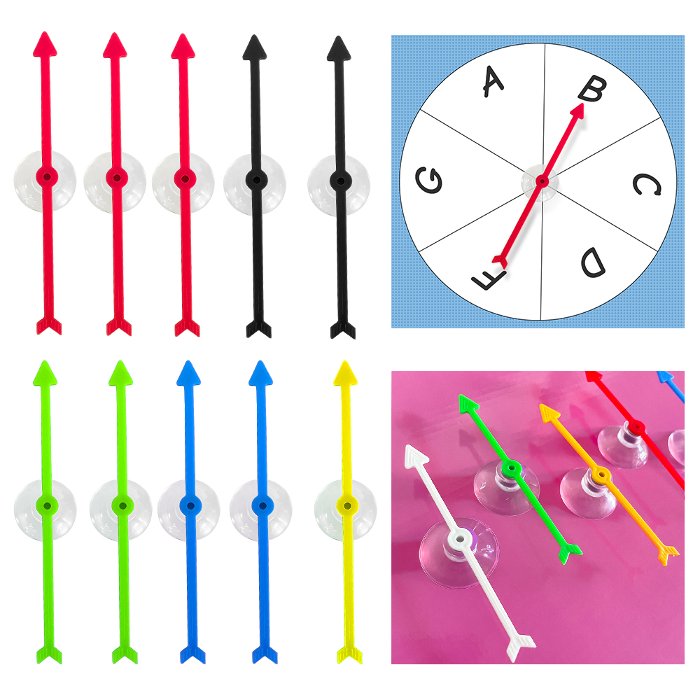 Party Games Using Cups - 4-inch plastic pijlspel spinners zuignap bord