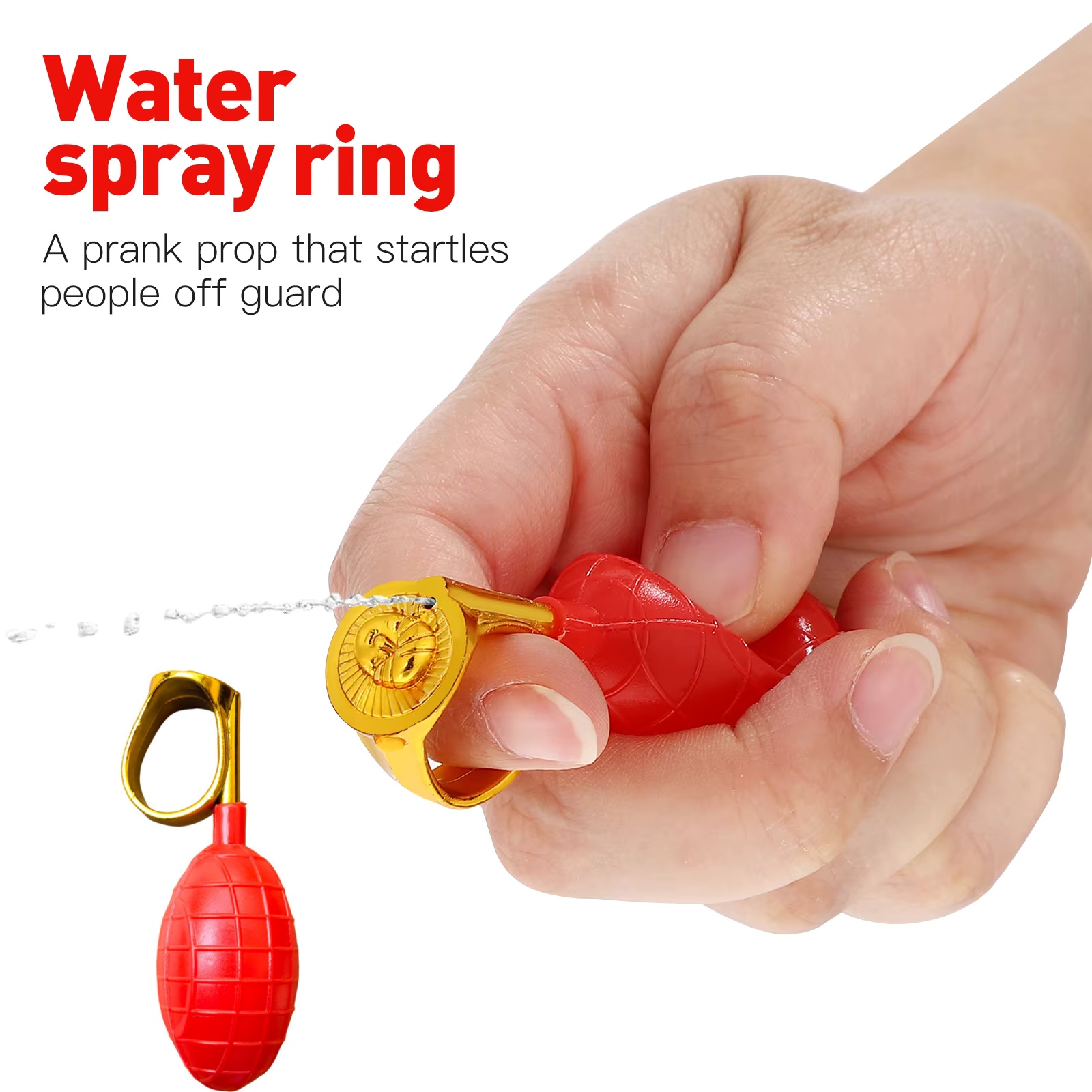 Party Games Physical - Magische Grap Ring Speelgoed 1/5 Stuks