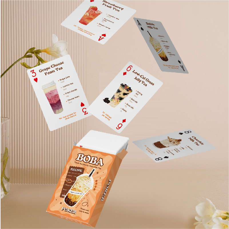 Party Games Popular - Camping Populaire Boba Melkthee Poker Bobo