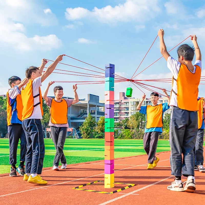Party Games No Equipment - Teamwerkspellen Toren bouwen Buitensporten Speelgoed Teambouwspellen
