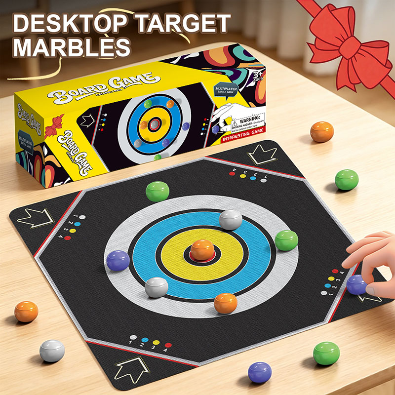 Party Games Multiplayer - Nieuw Curling MarbleTable Spel Desktop Bump