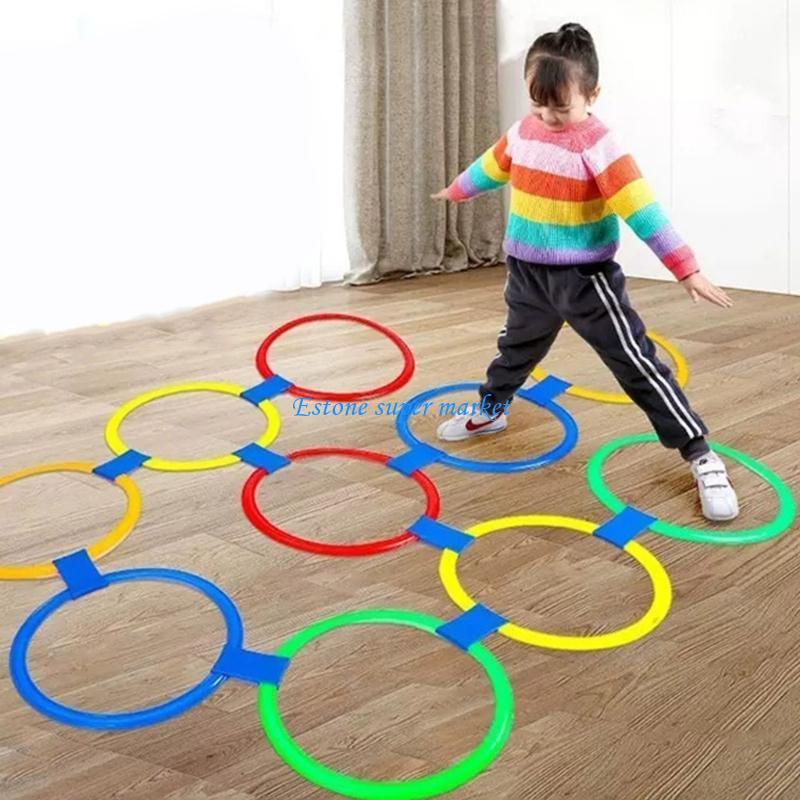 Party Games Physical - 090B Fysieke Springhoepel Set Speelgoed Kinderen