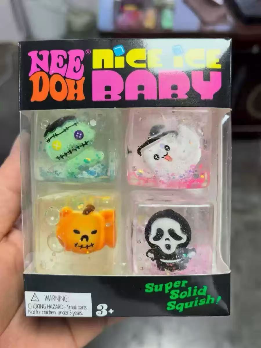 Party Games Mini - Needoh Teenie Nice ijsblokjes langzaam terugverende