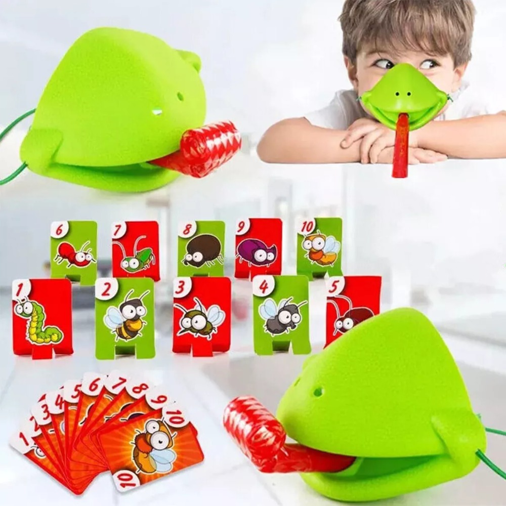 Grappig Kikker-tongspel Ouder- - Party Games Multiplayer recensie en prijs
