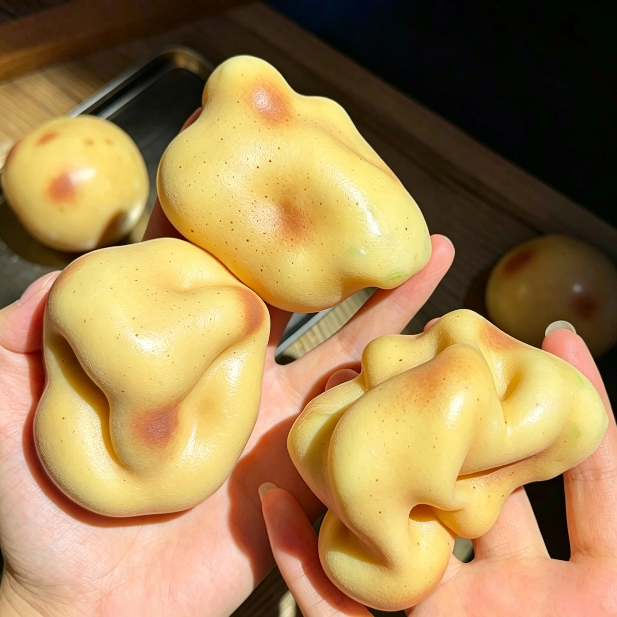 Knapperige Aardappel Squishy S - Party Games Crazy recensie en prijs