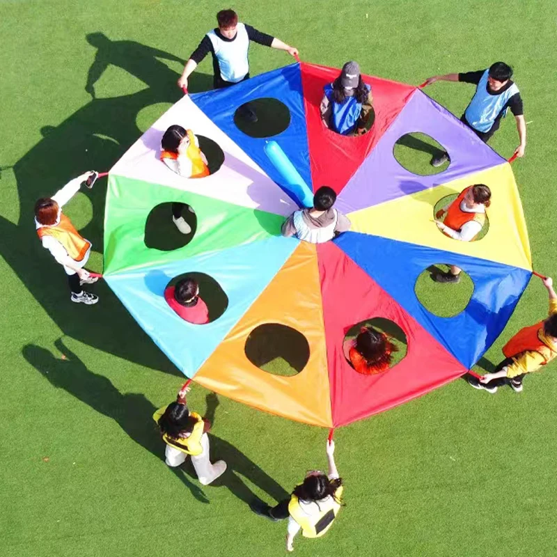 Regenboog Parachute Knock Goph - Party Games Multiplayer recensie en prijs