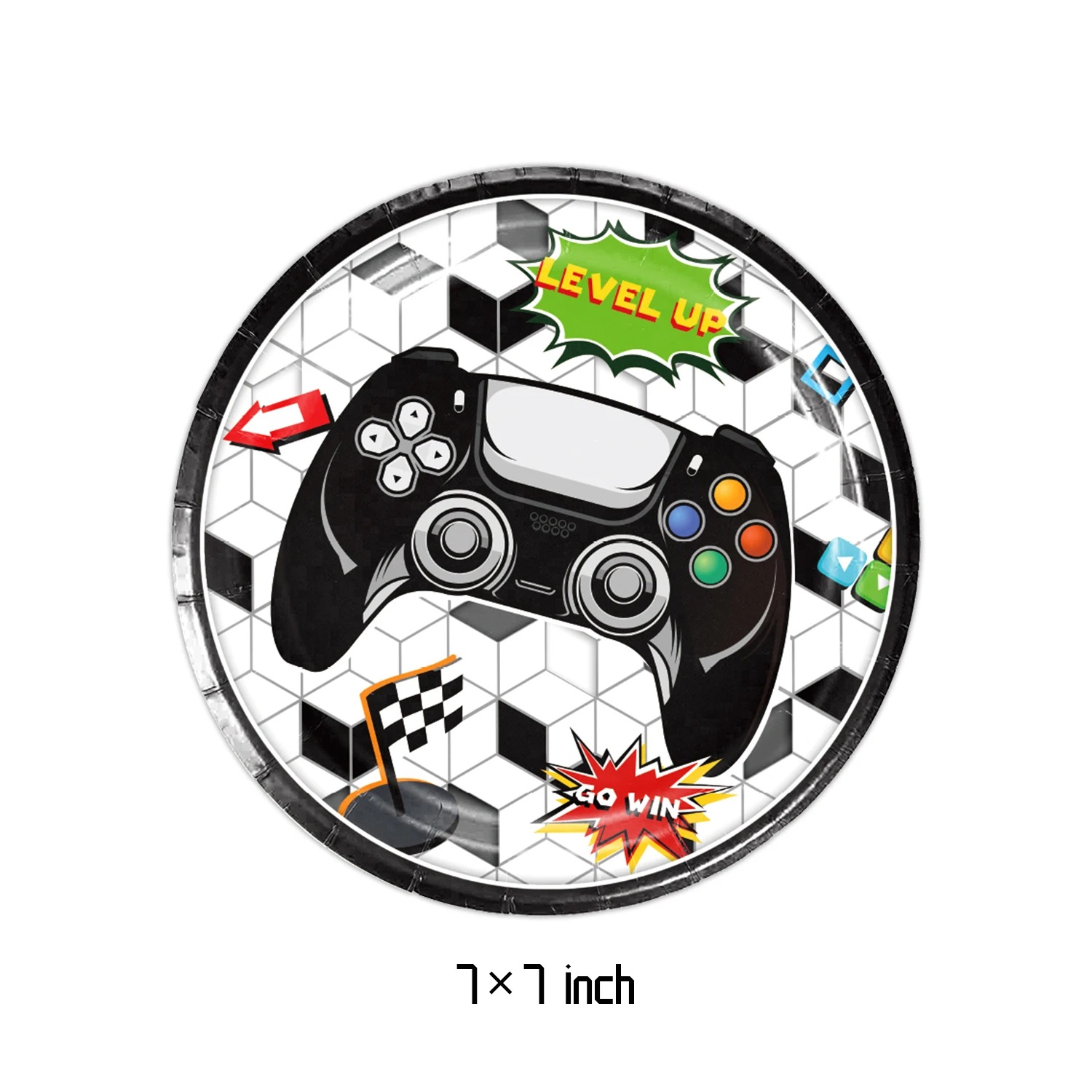 Zwarte Game Controller Thema E - Party Games Using Cups recensie en prijs