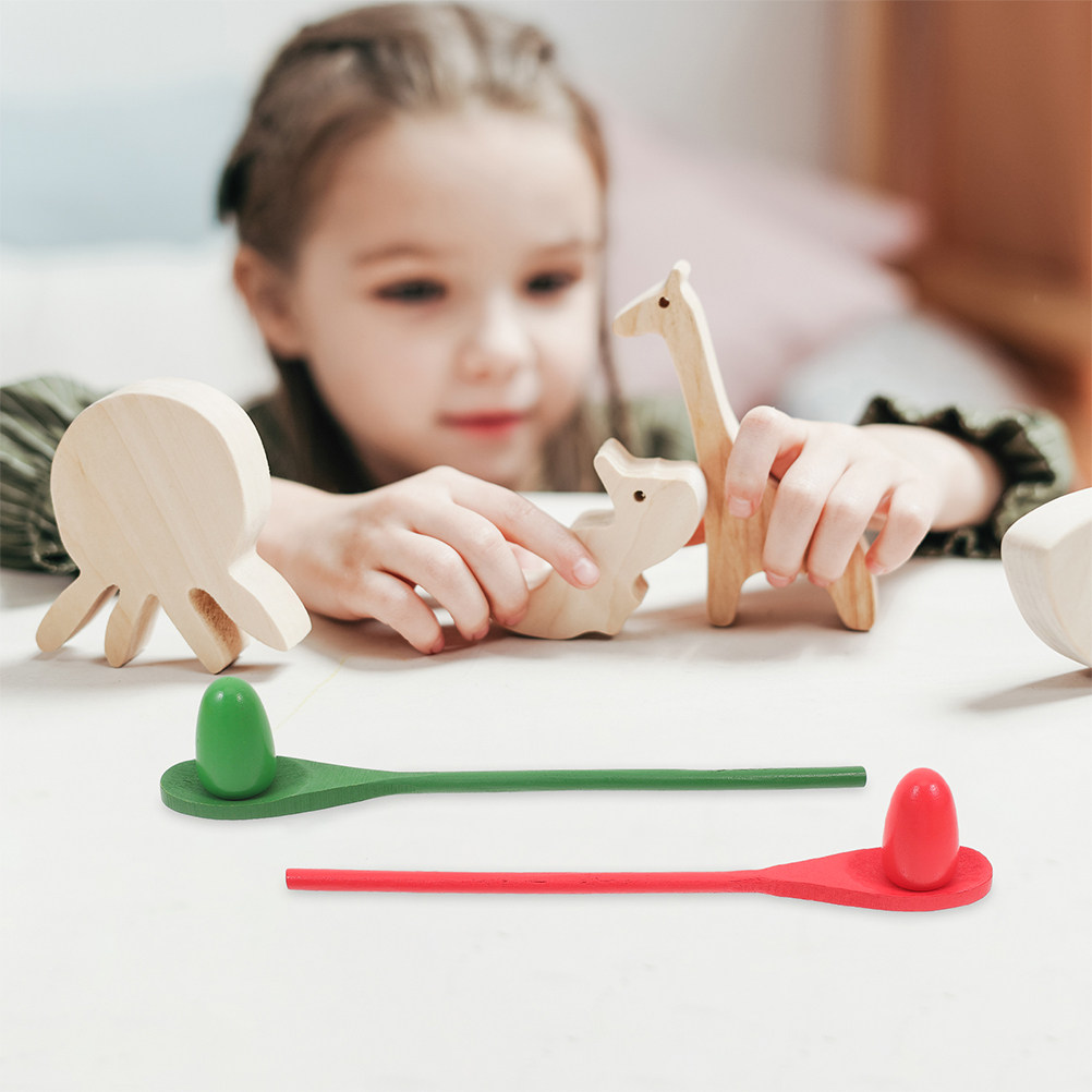 4 Sets Houten Balans-eier Lepe - Party Games Physical recensie en prijs