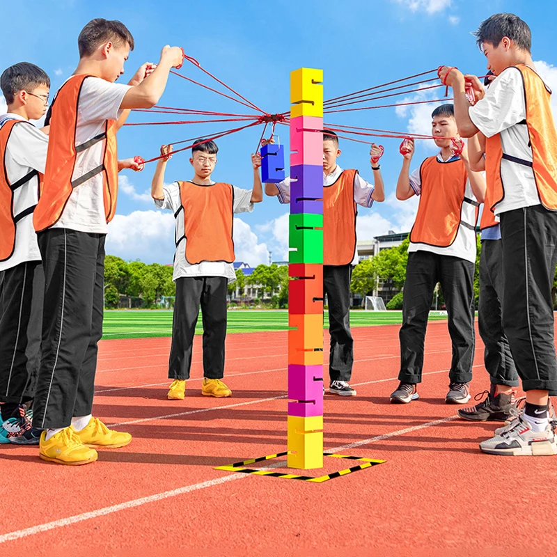 Teamwerkspellen Toren bouwen B - Party Games No Equipment recensie en prijs