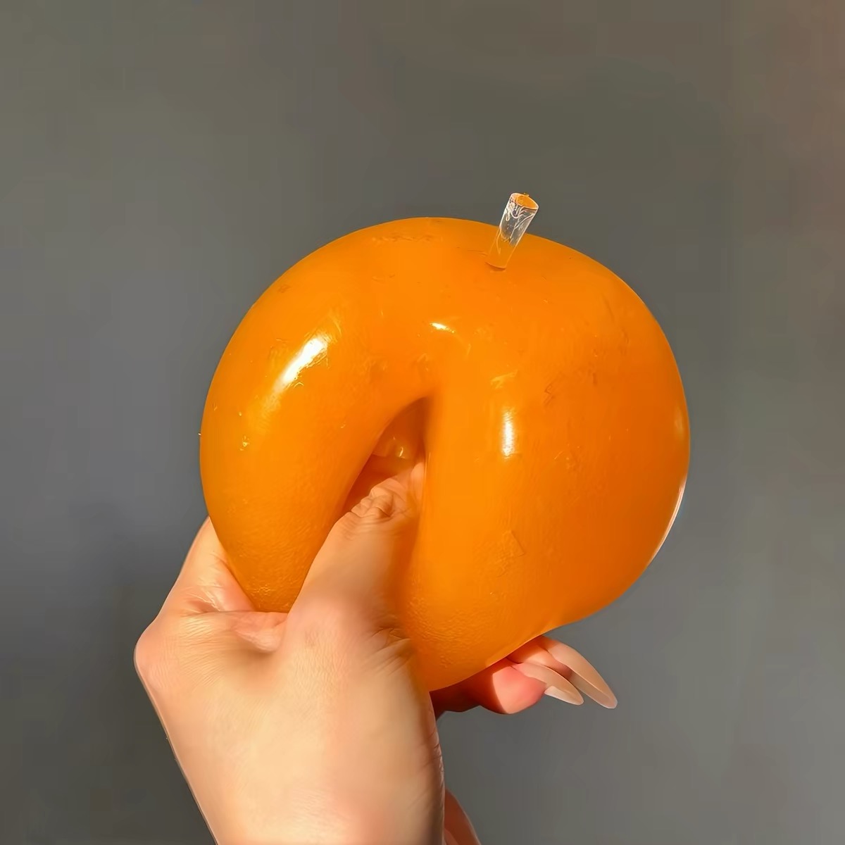 Handgemaakt oranje Slushy Squi - Party Games Crazy recensie en prijs